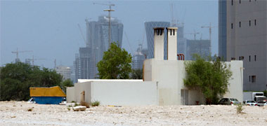 A pair of chimneys in Al Bida