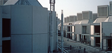 The developing structures of the university in July 1982