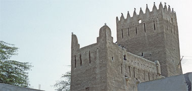 A fortified building at Umm Salal Muhammad