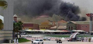 Fire at the Villagio complex, May 2012 