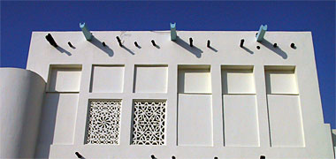 Carved naqsh ventilation panels