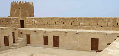 Interior of the fort at al-Zubara
