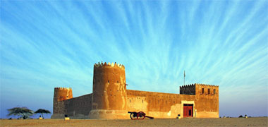The renovated fort at al-Zubara
