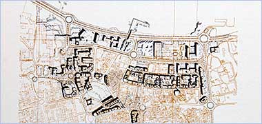 The plan for the centre of Doha 1982