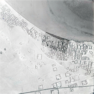Buildings in the west of Doha and al-Bida, probably around the 1950s – courtesy of the dohahistory site