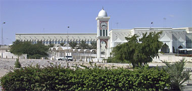 Clock tower and Diwan al Amiri
