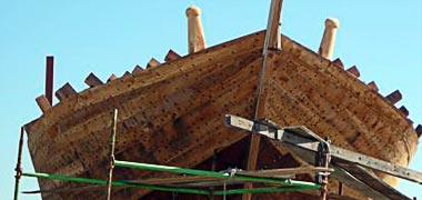 The prow of a shuw’i under construction – with permission from intlxpatr