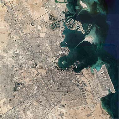 Doha – taken 5th September 2013 – courtesy of Google Earth