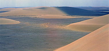 Sand dunes west of al Wakrah