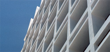 A detail of the building, 1980