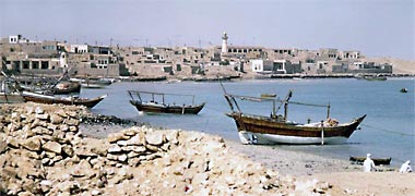 The old waterfront at Khor