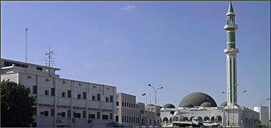 The main mosque in Doha