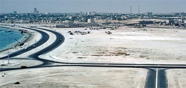 The Ministry of Information under construction, 1980