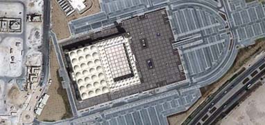 A plan of the completed new mosque al-Khuwair – image taken from Google Earth