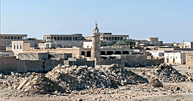 Aerial view of the Guest Palace at Rumailla – permission requested