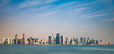 A view across the West Bay of the NDOD development – courtesy of courtesy of Pareekshith Indeever on Pexels