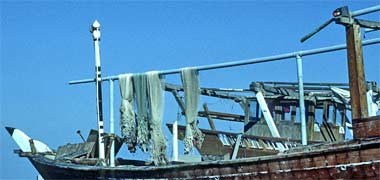 A steel pole arrangement