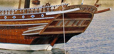 The treatment of the stern of a country craft – with the permission of Arend Kuester on Flickr
