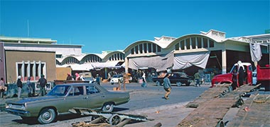 The vegetable suq viewed from the south-east, 1972